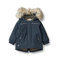 Wheat Jacket Kasper Tech - Dark blue